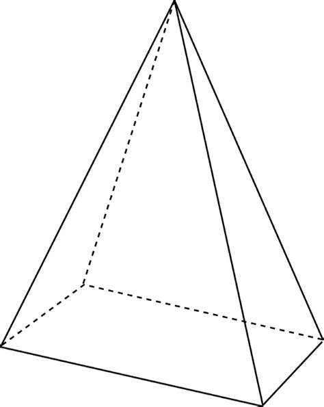 Rectangular Pyramid | ClipArt ETC