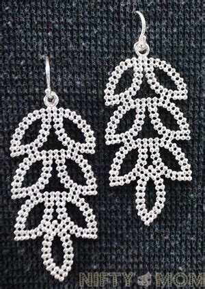 It’s All About the Earrings + Blue Nile Leaf Chandelier Earrings ...