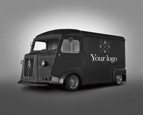 FREE PSD VAN FOOD TRUCK MOCKUP :: Behance