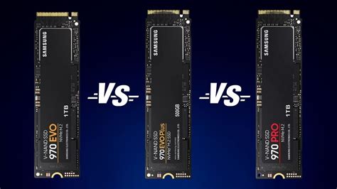 Samsung 970 EVO vs EVO Plus vs PRO: Which to Buy?