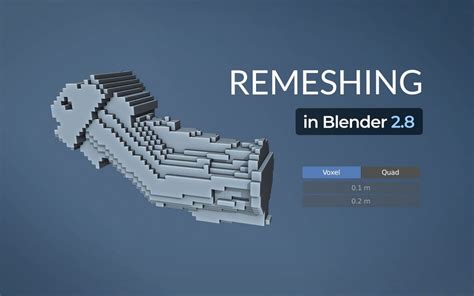 Blender 2.8 Tutorial | Remeshing Tools • Creative Shrimp