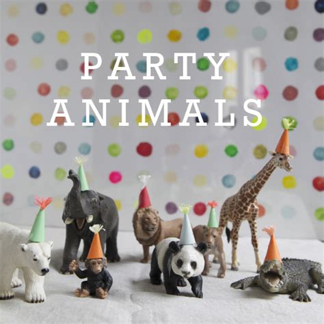 scientific culture: DIY Party Animals!