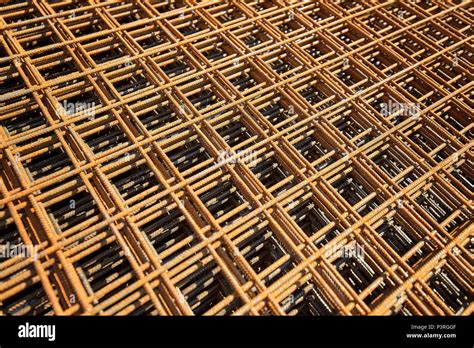 Wire mesh steel Rebars for reinforced concrete - Rebar Reinforcing Wire Construction. Steel ...