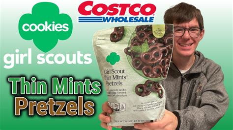 Thin Mint Flavor with Girl Scouts Pretzels Review - YouTube