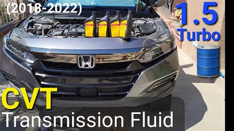 2021 Honda Accord Transmission Fluid Change