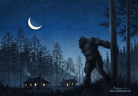 Bigfoot Evidence: Check Out This Awesome Bigfoot Art