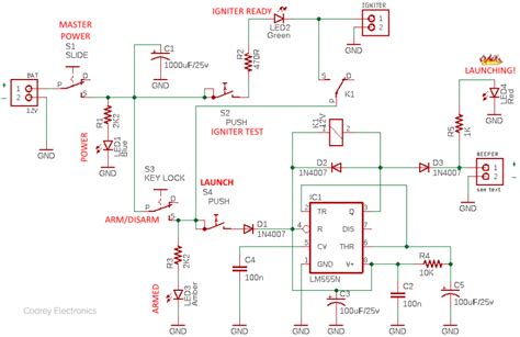 Model Rocket Launch Controller - Codrey Electronics