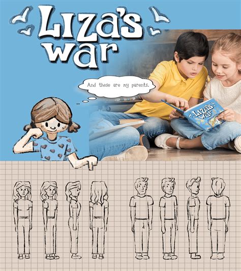 "Liza's war" children book on Behance