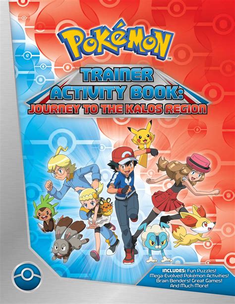 Pokemon Trainer Activity Book: Journey to the Kalos Region | Book by Pikachu Press | Official ...