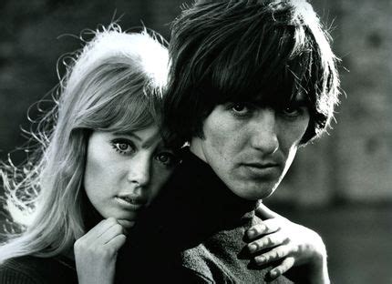 George Harrison with his first wife, Pattie Boyd | Beatles george ...