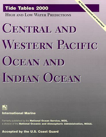 Amazon.com: Central and Western Pacific Ocean and Indian Ocean (Tide Tables: Central & Western ...