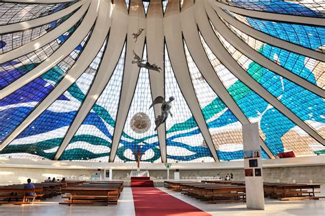 Cathedral of Brasilia - Interior - modlar.com