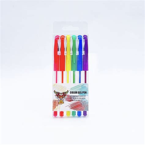 China Custom Neon Color Gel Pen Manufacturers Suppliers Factory