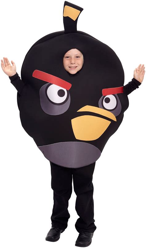 Rovio Angry Birds - Black Bird Child Costume | Costumes.com.au | Angry birds costumes, Bird ...