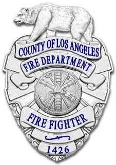 County of Los Angeles Fire Department Badge S561_COLAFD: Badges Ex Cetera