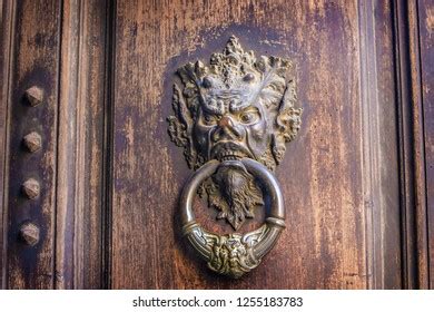 Scary Door Knocker Royalty-Free Images, Stock Photos & Pictures ...