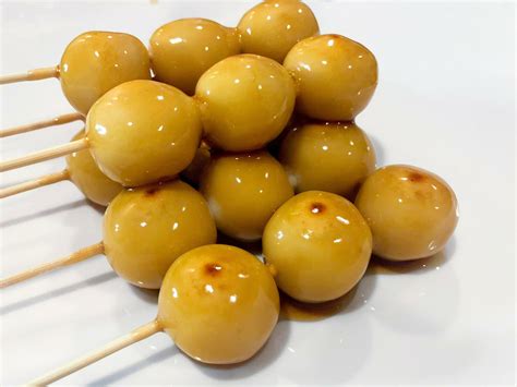 Japanese Midarashi Dango · How To Bake A Mochi · Recipes on Cut Out + Keep