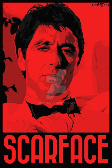 scarface poster by riikardo | Scarface poster, Scarface, Hollywood poster