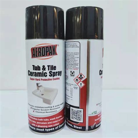 Tub / Tile Waterproof Spray Paint 12 Ounce White Color Refinishes Wash Basins