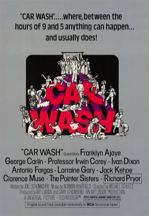 filmicability with Dean Treadway: Forgotten Movie Songs #20: "Car Wash" from CAR WASH