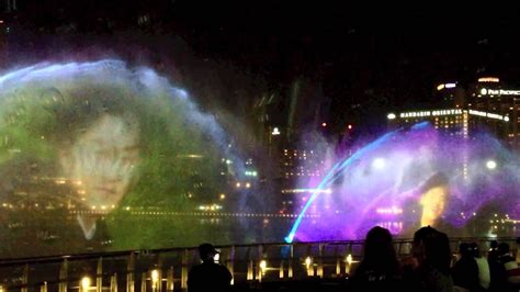 Musical Fountain Water Laser show at Marina Bay Sands - YouTube