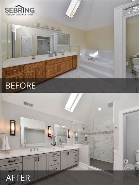 Sarah & Ray’s Master Bathroom Before & After Pictures | Sebring Design Build