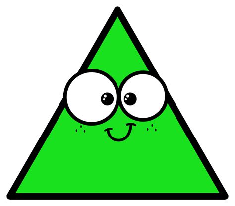 Cute Triangle Clipart