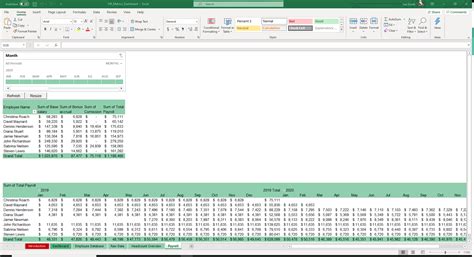 HR Metrics Excel Dashboard - Simple Sheets