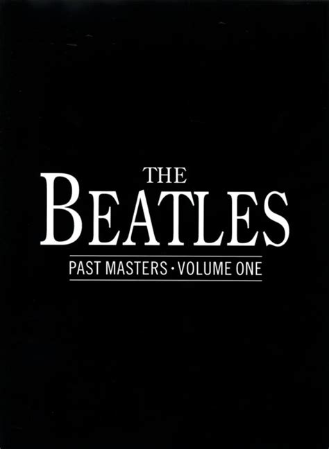 The Beatles Past Masters Album Cover