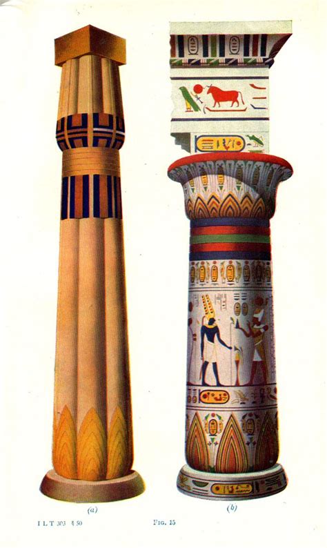 Egyptian Columns | ANCIENT - EGYPT | Pinterest | Egyptian, Columns and Decorating