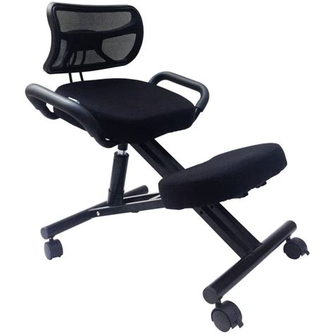 Ergonomic Kneeling Chair With Back Support — Randolph Indoor and Outdoor Design