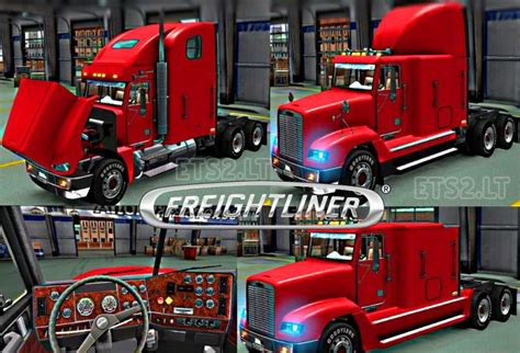 Freightliner-FLD-120+Interior | ETS2 mods