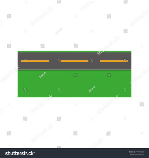 Road Vector Illustration Stock Vector (Royalty Free) 740006011 ...