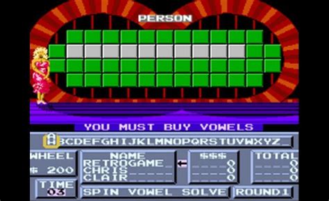 Play Wheel of Fortune (USA) • NES GamePhD