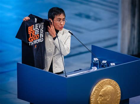 Nobel Prize Museum | Freedom of expression and the road to peace - Maria Ressa at the Nobel ...