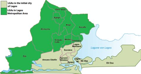 20 Local Governments In Lagos State Alphabetically - Oasdom