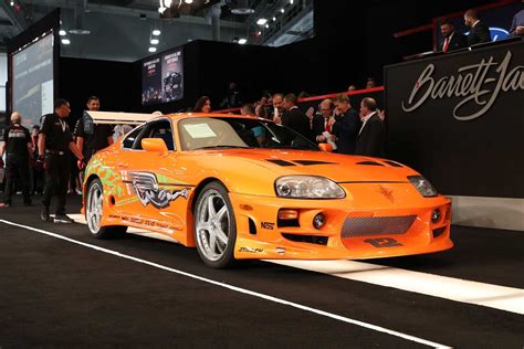 Paul Walker's Fast & Furious Toyota Supra Sold for $550,000 | AUTOBICS