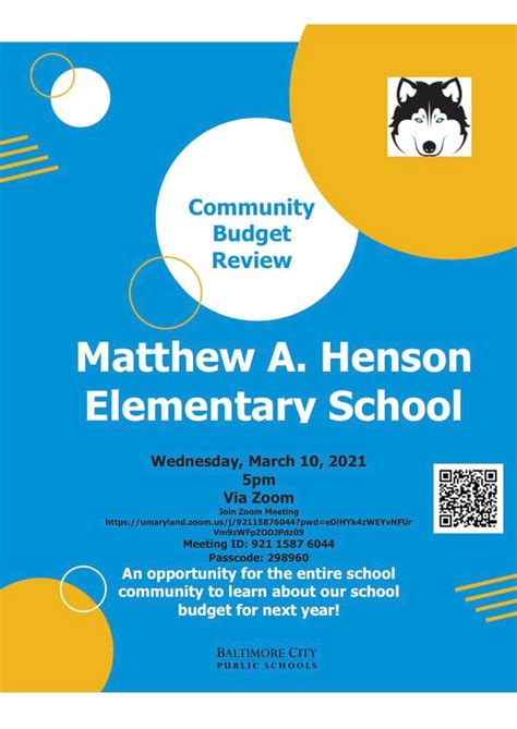 Matthew A. Henson Elementary School - Home | Facebook