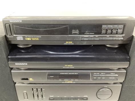 Lot - Magnavox Stereo System With Cd Player