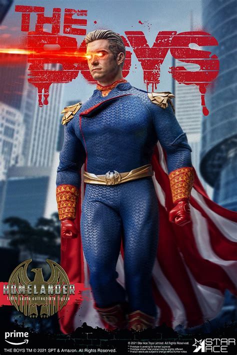 The Boys Homelander 16 Collectible Figure Deluxe Version Star Ace Toys - ToyWiz