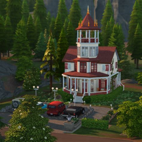 Glimmerbrook Watch Library - The Sims 4 Rooms / Lots - CurseForge