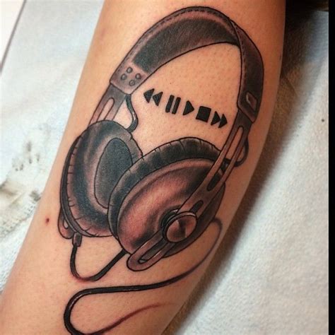 Freaks & Geeks Tattoo on Instagram: “Headphones by @joshtattooer who will be working Friday and ...