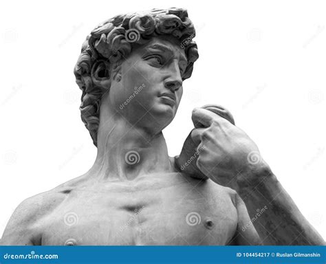 Michelangelo David Replica Statue Piazza Signoria Palazzo Vecchio Florence Italy Royalty-Free ...