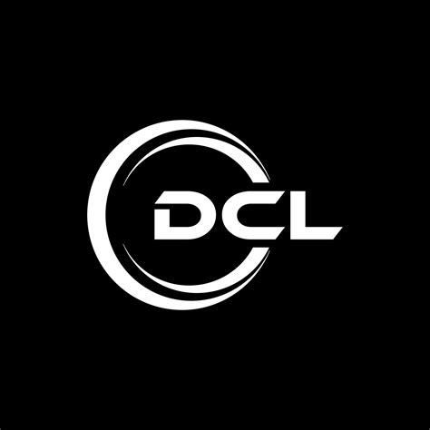 DCL letter logo design in illustration. Vector logo, calligraphy designs for logo, Poster ...