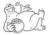 Cookie Monster coloring Pages  ColoringLib sketch template