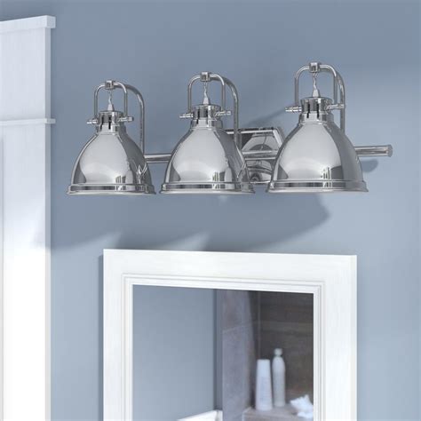 Bathroom Brushed Nickel Vanity Light — Randolph Indoor and Outdoor Design