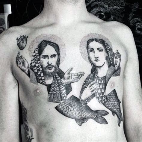 40 Jesus Chest Tattoo Designs [2023 Inspiration Guide]