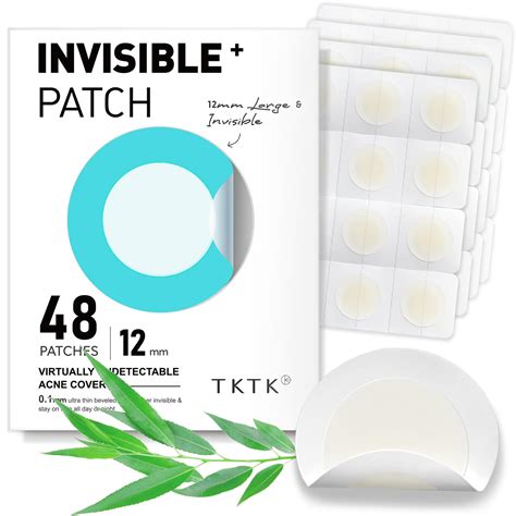 Buy Pimple Patches, 12mm Invisible Acne Patches for Face with Salicylic ...