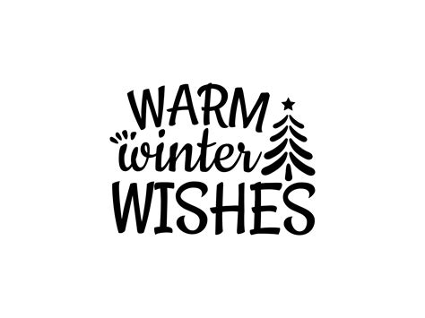 Warm Winter Wishes Graphic by archshape · Creative Fabrica