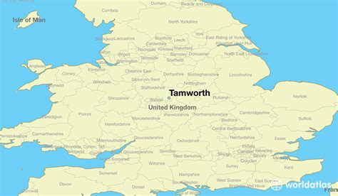 Where is Tamworth, England? / Tamworth, England Map - WorldAtlas.com